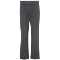 Girls Half Elasticated Waist Regular Fit Pull Up Jersey School Trouser