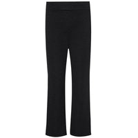 Girls Half Elasticated Waist Regular Fit Pull Up Jersey School Trouser