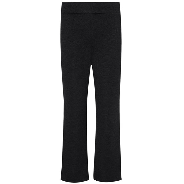 Girls Half Elasticated Waist  Pull Up Jersey School Trouser