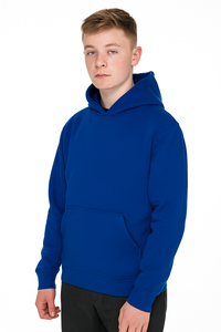 Boys Girls Fleece Hoodie Pullover Jumper Long Sleeve Unisex PE School Sweatshirt