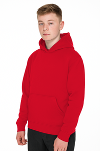 Boys Girls Fleece Hoodie Pullover Jumper Long Sleeve Unisex PE School Sweatshirt