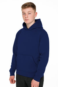 Boys Girls Fleece Hoodie Pullover Jumper Long Sleeve Unisex PE School Sweatshirt