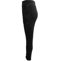 Girls Half Elasticated Waist Regular Fit Pull Up Jersey School Trouser