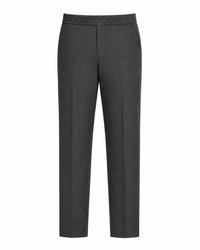 Full Elasticated Waist Slim Fit Pull Up School Trouser
