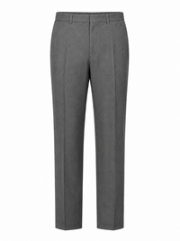 Men’s Boys Plus Fit Regular Leg Trousers Full Elasticated Waist