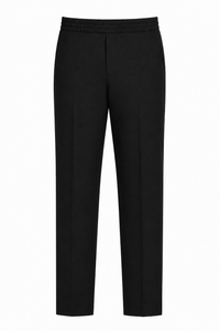 Full Elasticated Waist Slim Fit Pull Up School Trouser