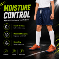 Kids/Boys/Girls Shadow Stripe PE Sports Summer School Shorts