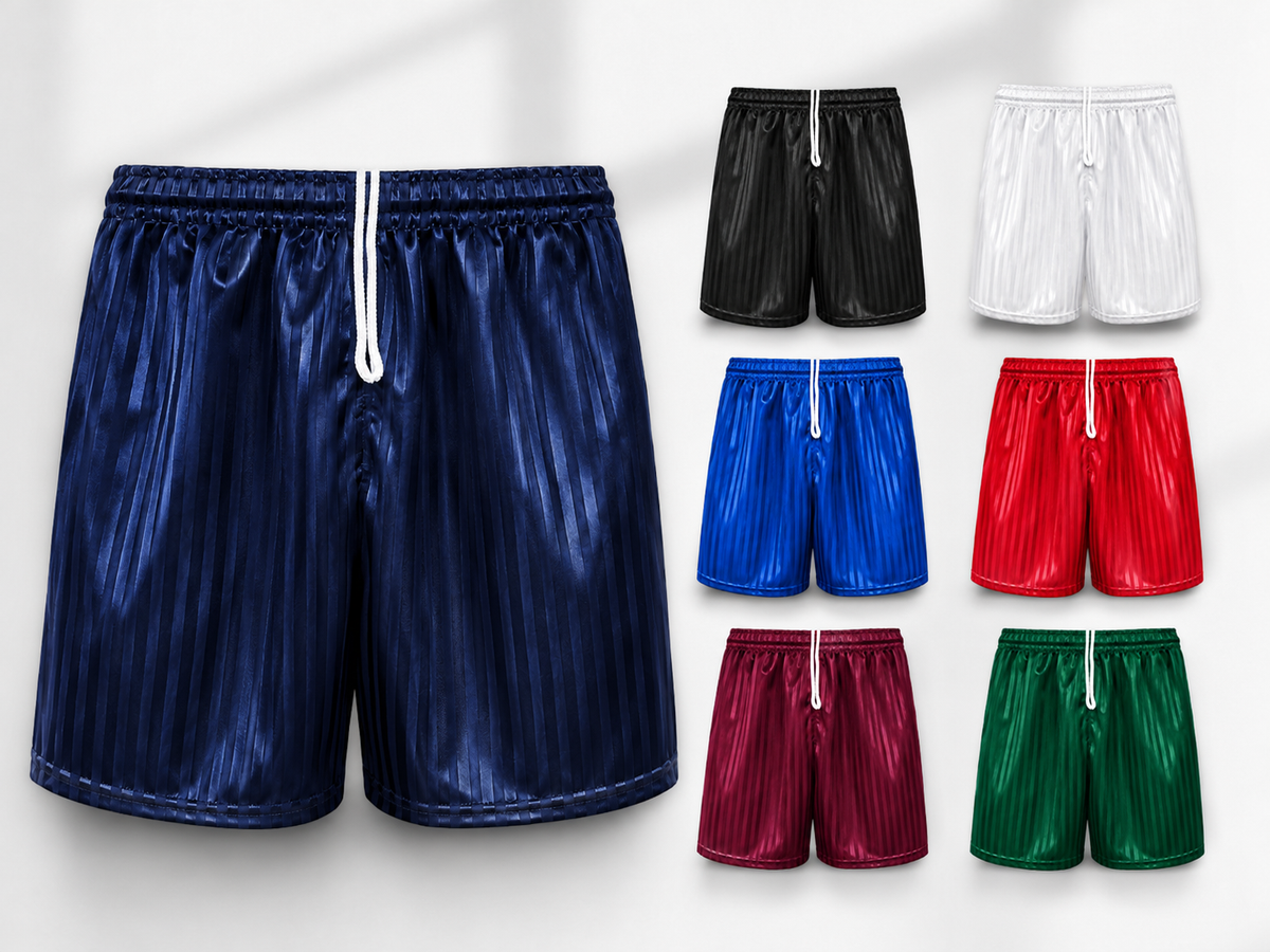 Kids/Boys/Girls Shadow Stripe PE Sports Summer School Shorts