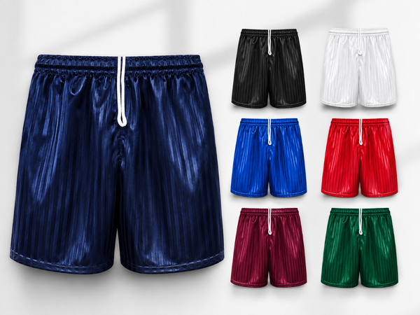 Kids/Boys/Girls Shadow Stripe PE Sports Summer School Shorts