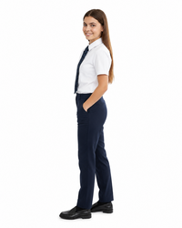 Girls White Short Sleeve School Uniform Shirt – Ages 3 to 18+ Years