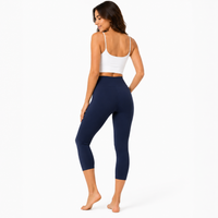 Ladies Cotton Touch Capri leggings