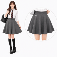 Girls’ Skater Heart School Skirt