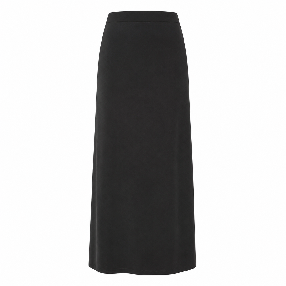 Ladies Skirts Half Elasticated Waist Long Ankle Length