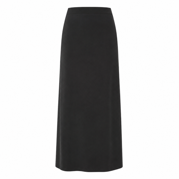 Ladies Skirts Half Elasticated Waist Long Ankle Length