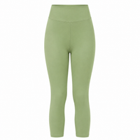 Ladies Cotton Touch Capri leggings
