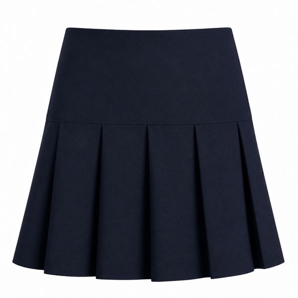 Round Pleated Skirt