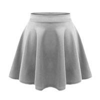 Ladies Skater Skirt High Waist Mini Skirt