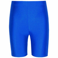 Kids/Boys/Girls Lycra Cycling Sports School Shorts