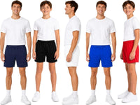 Boys School PE Shorts Lightweight Summer Activewear Ages 2-13 & Adults S-XXL