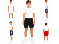 Boys School PE Shorts Lightweight Summer Activewear Ages 2-13 & Adults S-XXL