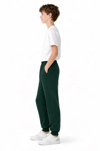 Kids Jogging Bottoms Stretchy Elasticated Waist Boys Girls Pants