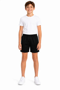 Boys School PE Shorts Lightweight Summer Activewear Ages 2-13 & Adults S-XXL