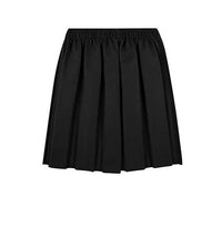 Box Pleated Elasticated Waist Skirt