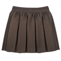 Box Pleated Elasticated Waist Skirt
