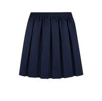 Box Pleated Elasticated Waist Skirt