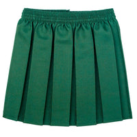 Box Pleated Elasticated Waist Skirt